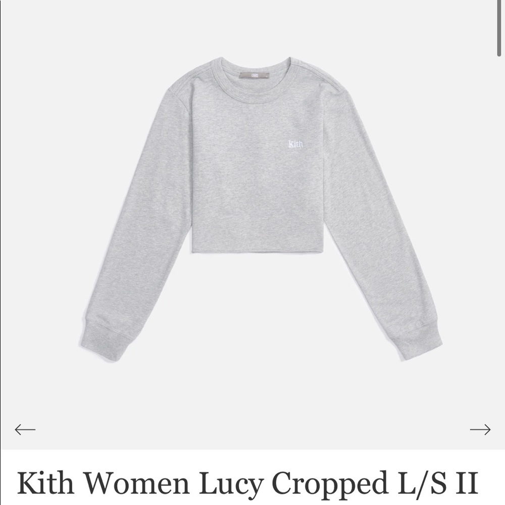 Kith Women’s crop long sleeve